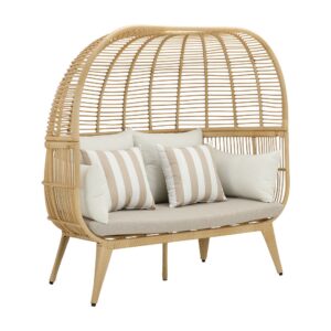 เก้าอี้พักผ่อน รุ่นชวา - สีธรรมชาติ