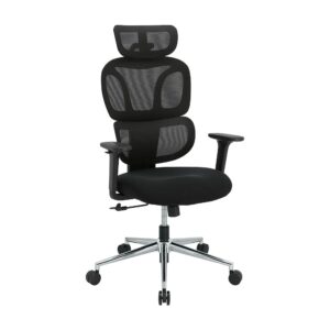 เก้าอี้ทำงานเพื่อสุขภาพ รุ่นแอชตัน - สีดำ