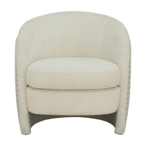 อาร์มแชร์ผ้า รุ่นวิเวียน่า - สีครีม