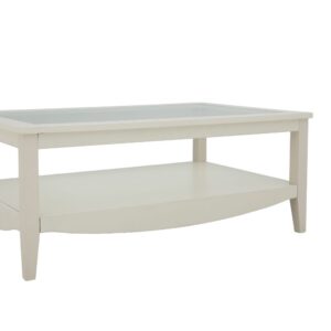 Alternative view of โต๊ะกลาง รุ่นฟลอเรนซ์ ขนาด 100 ซม. - สีขาวงาช้าง