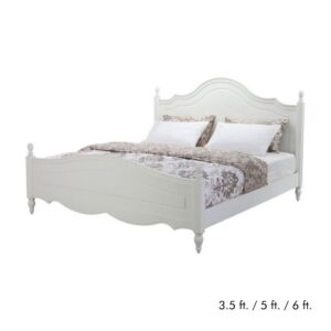 เตียงนอน รุ่นอนาสตาเซียพลัส - สีขาว